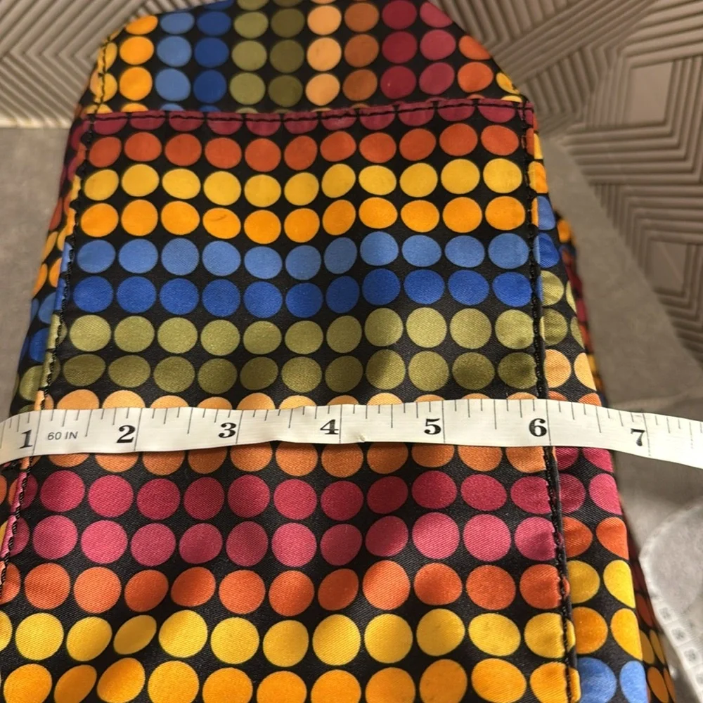 Franco Sarto Tote bag Colorful Striped with small mini bag snaps in or comes out